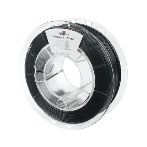 Пластик для 3D-принтера Spectrum S-Flex 98A 1.75mm 0.25kg BLACK, DEEP (80523)