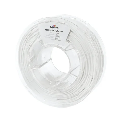 Пластик для 3D-принтера Spectrum S-Flex 98A 1.75mm 0.25kg WHITE, POLAR (80522)