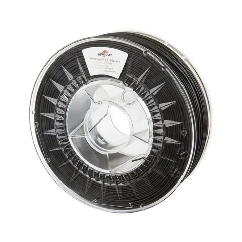 Пластик для 3D-принтера Spectrum WOOD 1.75mm EBONY BLACK 1kg (80321)