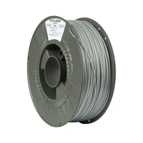 Пластик для 3D-принтера The Filament PLA 1.75mm 1kg SILVER ALUMINIUM (TF-24006)
