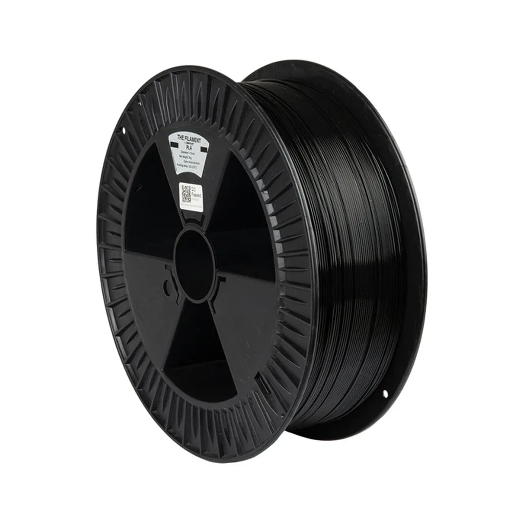 Пластик для 3D-принтера The Filament PLA 1.75mm 3kg MIDNIGHT BLACK (TF-24082)