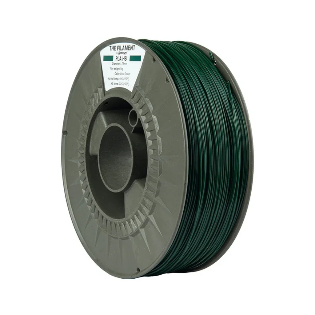 Пластик для 3D-принтера The Filament PLA HS 1.75mm 1kg, Green, Moss (TF-24039)