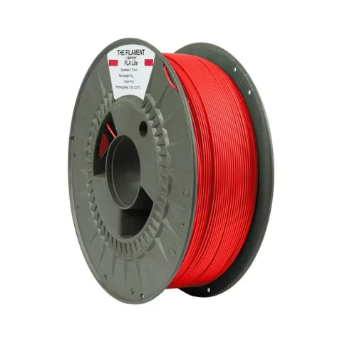 Пластик для 3D-принтера The Filament PLA Lite 1.75mm RED 1kg (TF-24219)
