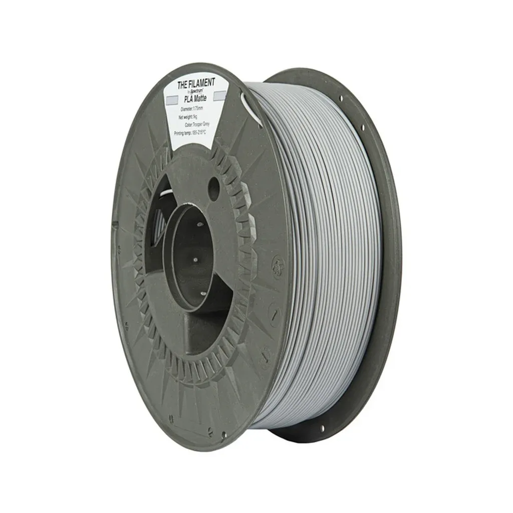 Пластик для 3D-принтера The Filament PLA Matte 1.75mm 1kg GREY, TROOPER (TF-24206)