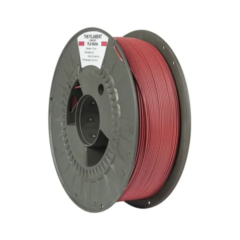 Пластик для 3D-принтера The Filament PLA Matte 1.75mm 1kg RED, OCTOBER (TF-24204)
