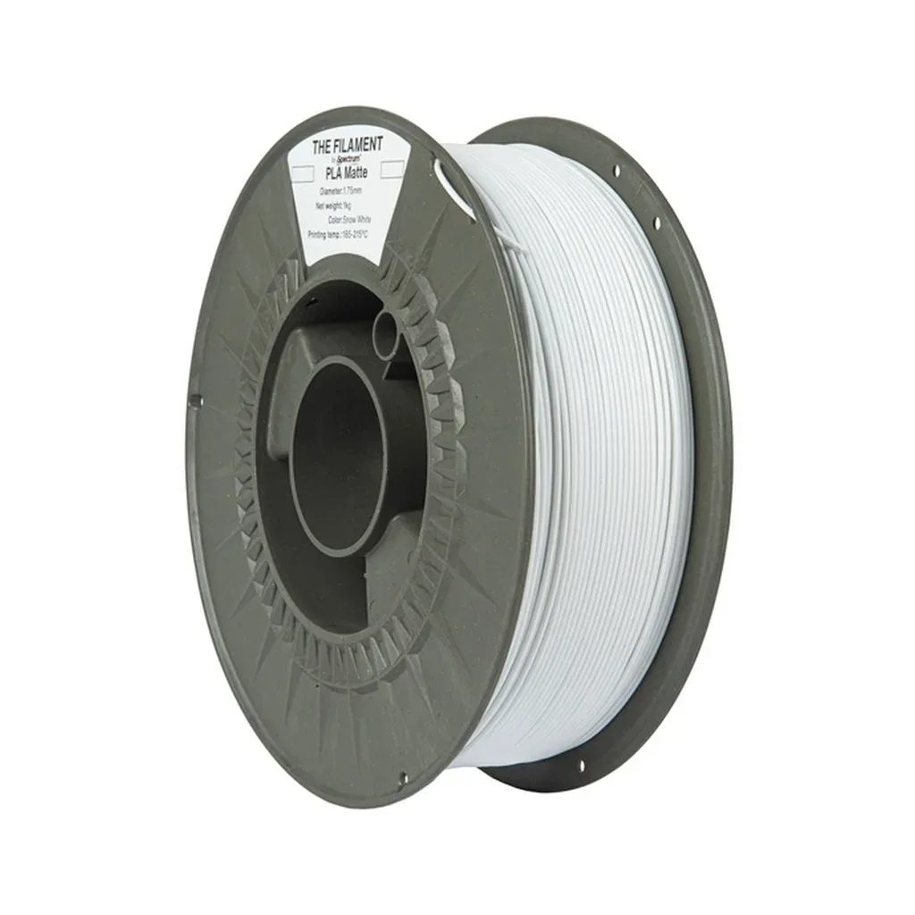 Пластик для 3D-принтера The Filament PLA Matte 1.75mm 1kg WHITE, SNOW (TF-24198)