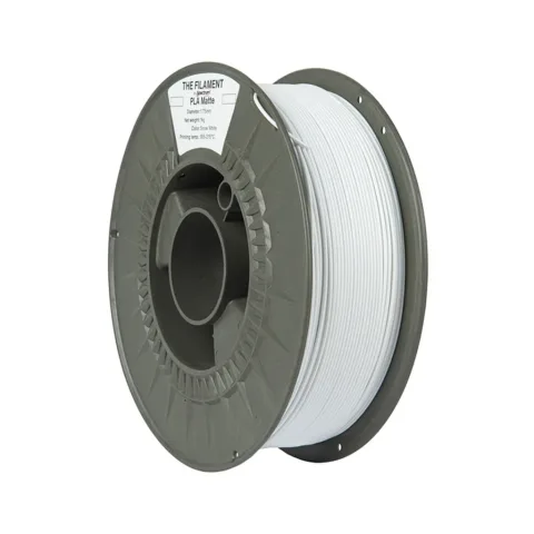 Пластик для 3D-принтера The Filament PLA Matte 1.75mm 1kg WHITE, SNOW (TF-24198)