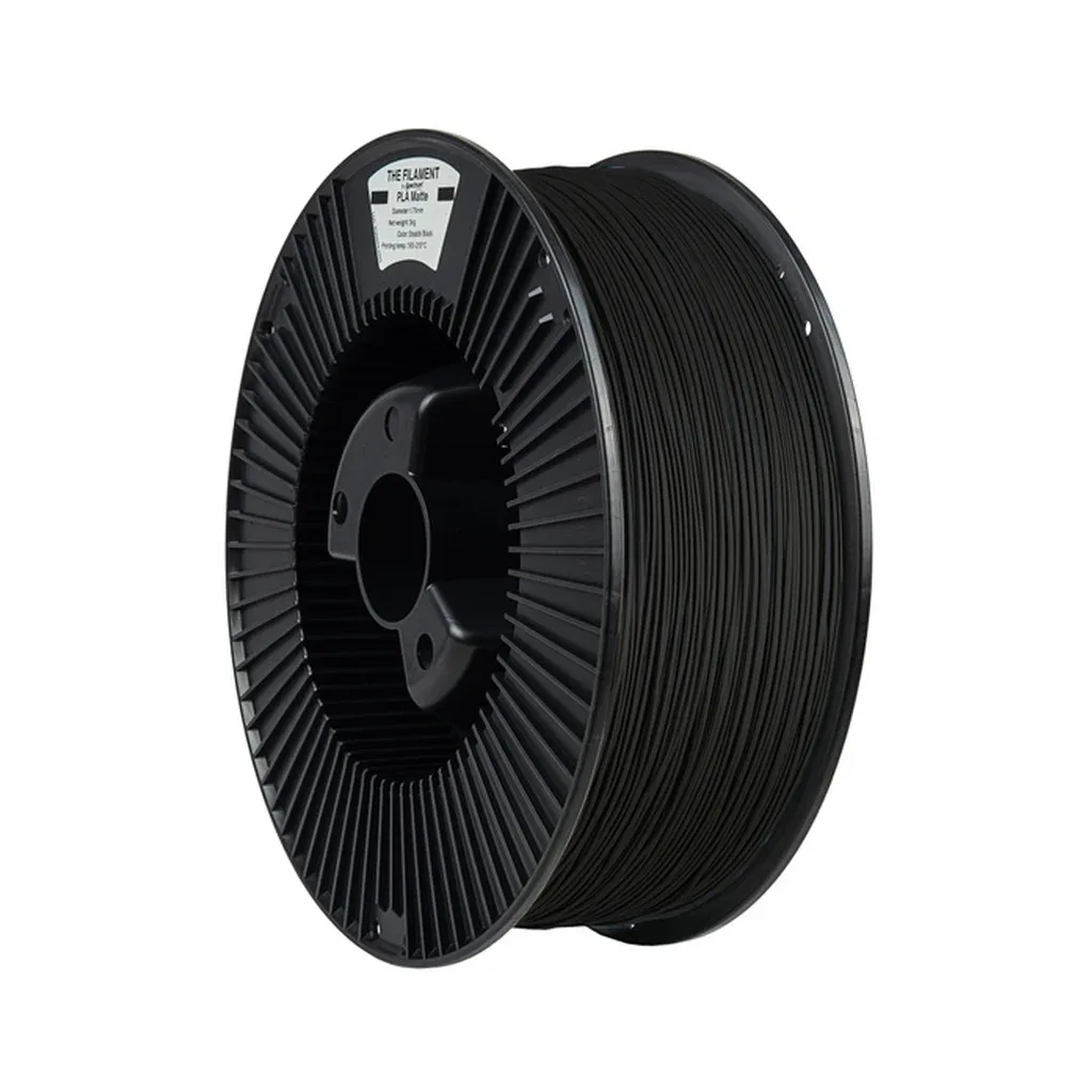 Пластик для 3D-принтера The Filament PLA Matte 1.75mm 3kg BLACK, STEALTH (TF-24192)