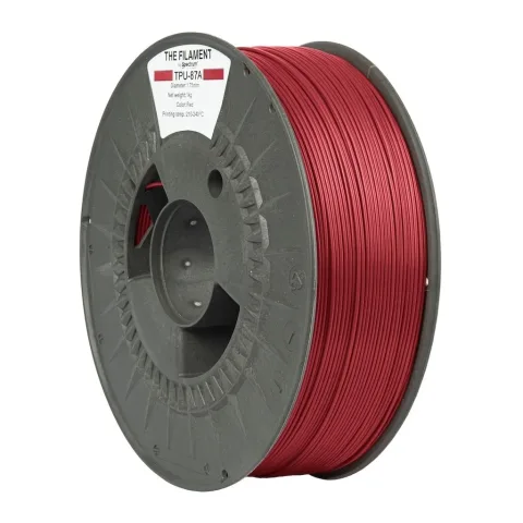 Пластик для 3D-принтера The Filament TPU-87A 1.75mm RED 1kg (TF-24128)