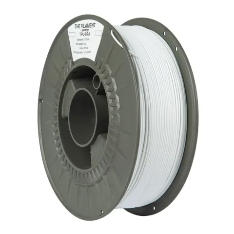 Пластик для 3D-принтера The Filament TPU-87A 1.75mm WHITE 1kg (TF-24127)