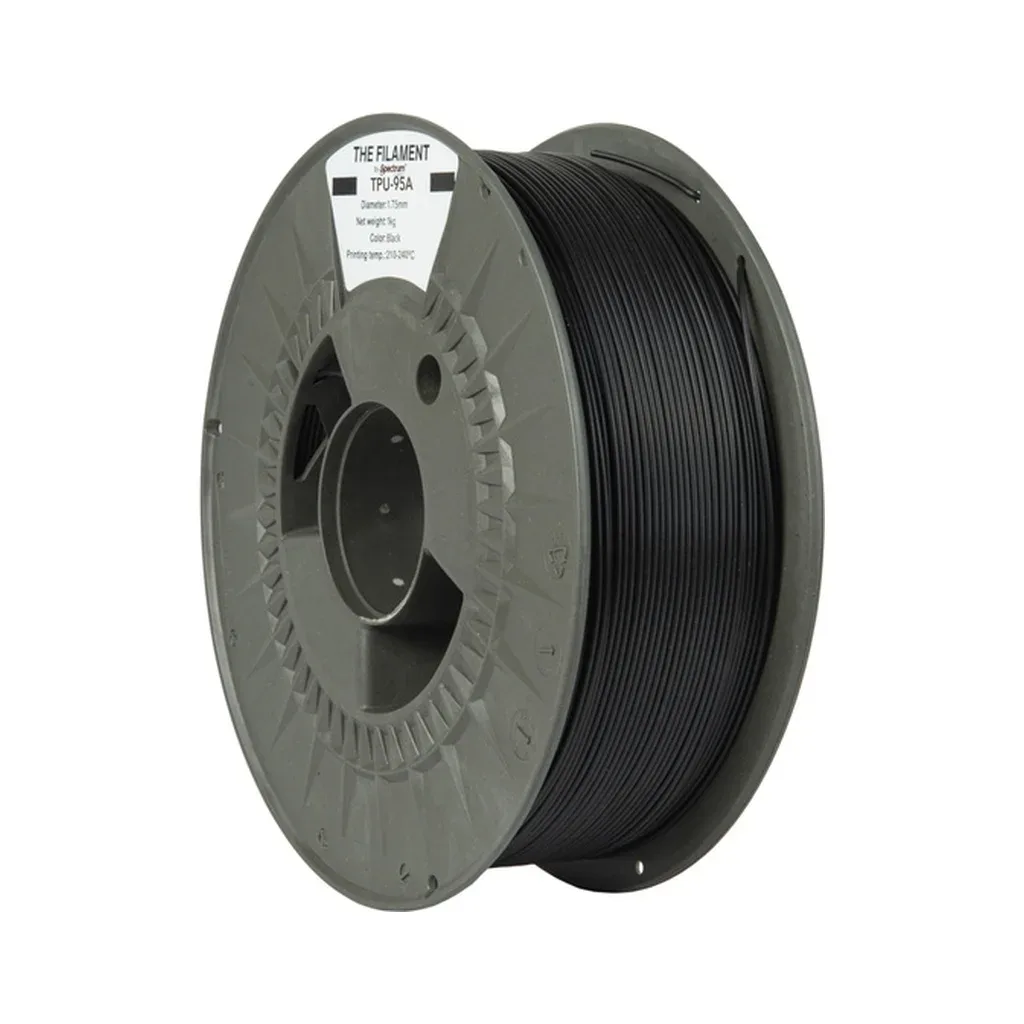 Пластик для 3D-принтера The Filament TPU-95A 1.75mm 1kg BLACK (TF-24136)