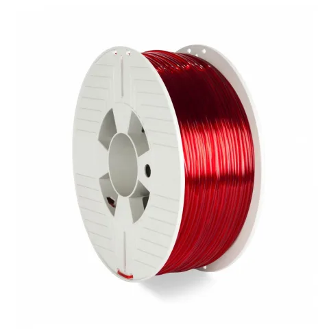 Пластик для 3D-принтера Verbatim PETG, 2,85 мм, 1 кг, red-transparent (55062)