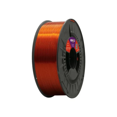 Пластик для 3D-принтера WINKLE PETG Crystal 1.75mm 1kg, Amber Orange (PET01000175NARAMBWNK)
