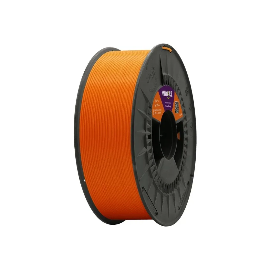 Пластик для 3D-принтера WINKLE PLA HD 1.75mm, 1kg, Orange (PHD01000175NARNEMWNK)