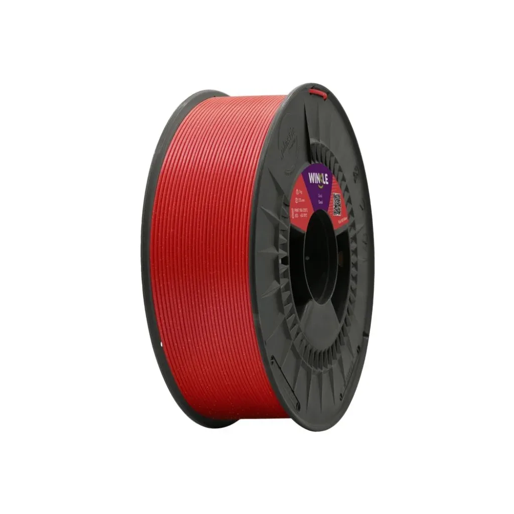 Пластик для 3D-принтера WINKLE PLA HD 1.75mm, 1kg Shiny Coral (PHD01000175CORCORWNK)