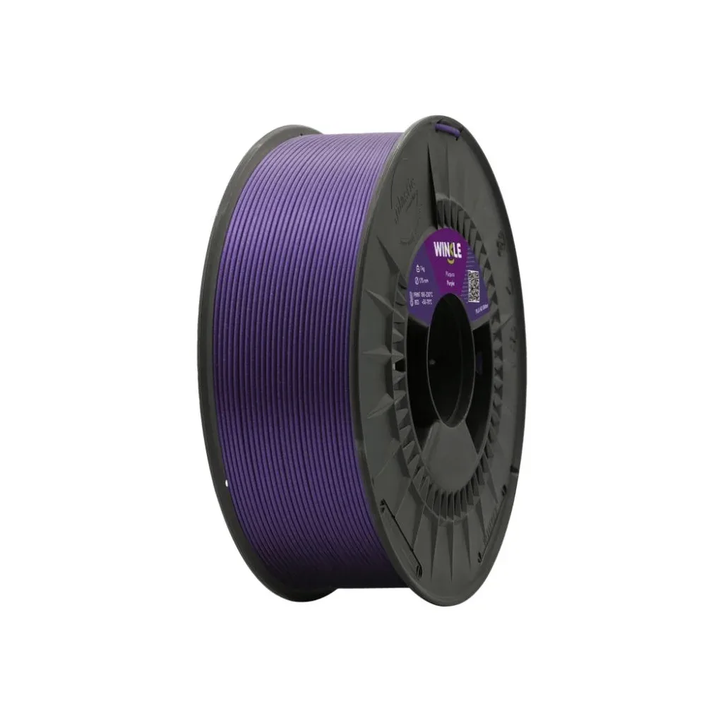 Пластик для 3D-принтера WINKLE PLA HD 1.75mm, 1kg Shiny Purple (PHD01000175PURPURWNK)