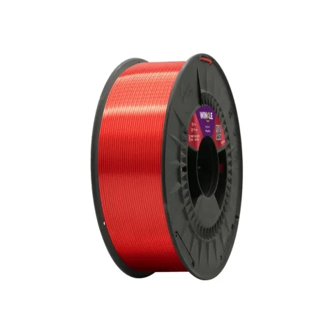 Пластик для 3D-принтера WINKLE PLA SILK 1.75mm, 1kg, Ruby red (PSI01000175ROJRUBWNK)