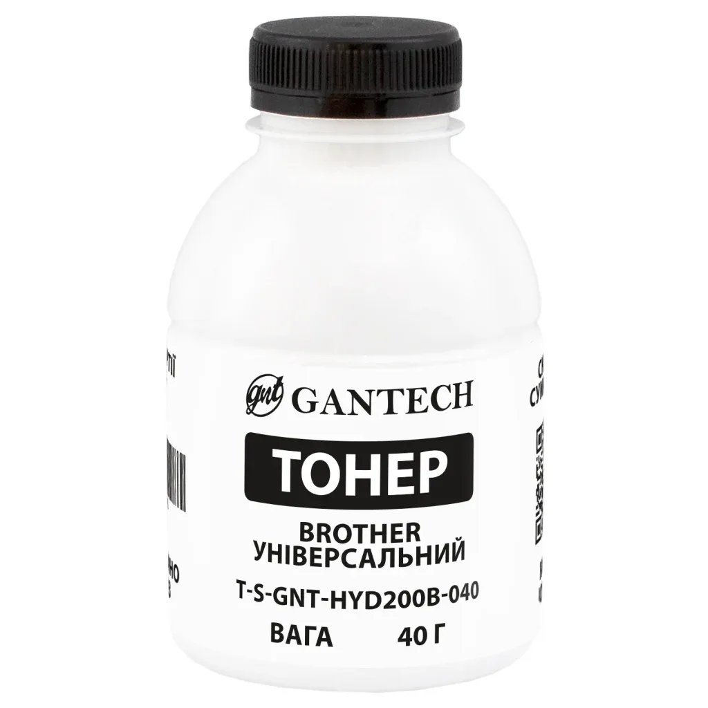 Тонер Brother Universal bottle, 40g Gantech (TSM-HYD200B-040)
