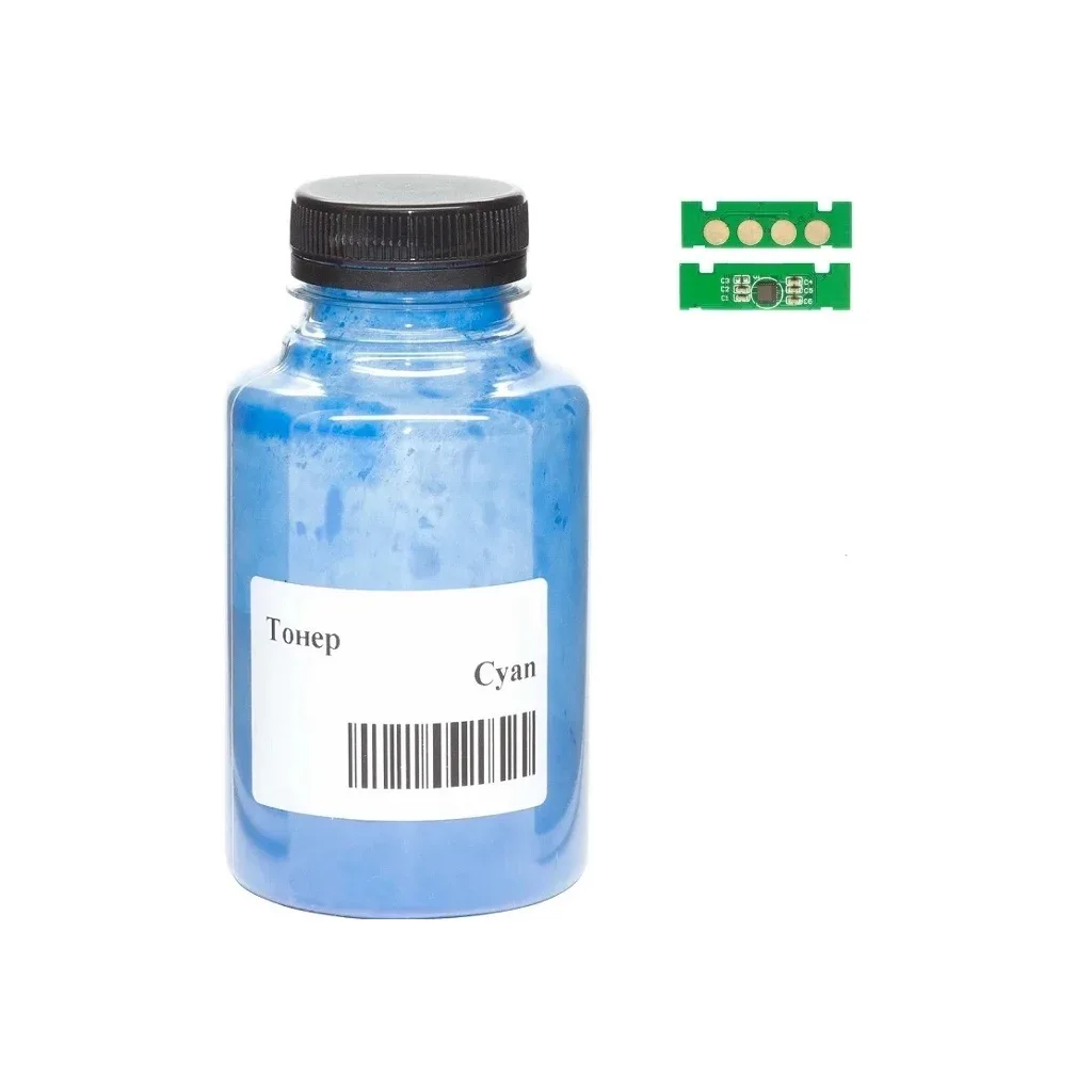 Тонер HP CLJ 150/178/179 chip 25g Cyan AHK (50000245)