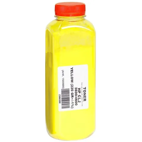 Тонер HP CLJ 4600/4650, Canon LBP-2510/5500, 220г Yellow AHK (1500990)