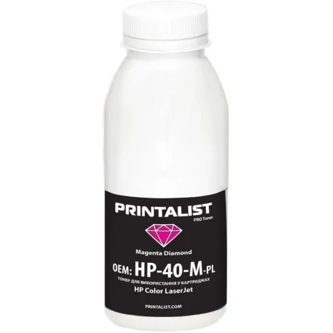Тонер HP CLJ Universal 40г Magenta Printalist (HP-40-M-PL)