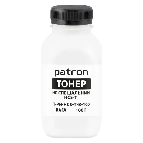 Тонер HP HCS-T, 100 г, black Patron (PN-HCS-T-B-100)