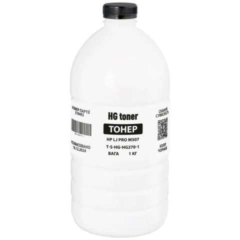 Тонер HP LJ M507 1 кг HG (TSM-HG270-1)
