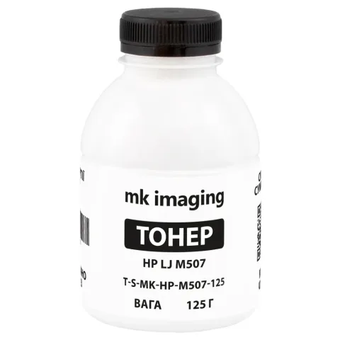 Тонер HP LJ M507, 125 г MK Imaging (TSM-UT1910B-125)