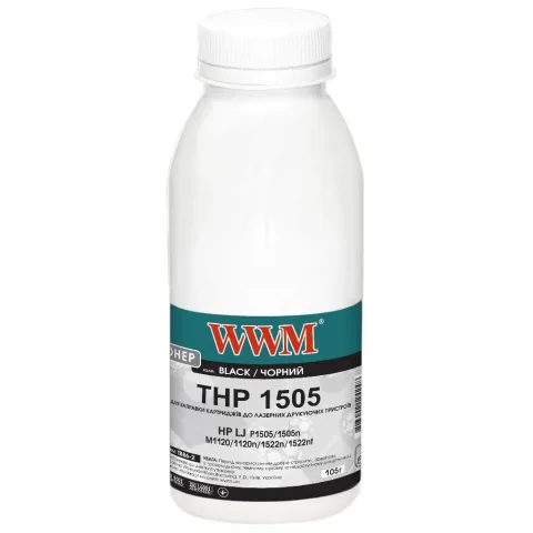 Тонер HP LJ P1505 (бутль 105 г) WWM (TB86-2)