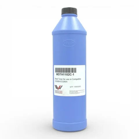 Тонер HP LJ P1560/1566/1600/1606/1530/1005/1006 для неориг. 1кг Welldo (WDTH1102C-1)