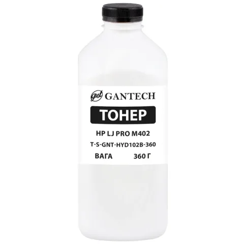 Тонер HP LJ Pro M402 bottle, 360g Gantech (TSM-HYD102B-360)
