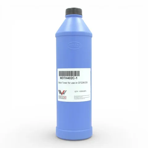 Тонер HP LJ Pro M402/404/426/428/Canon 052/052H, для неориг, 1кг Welldo (WDTH402C-1)