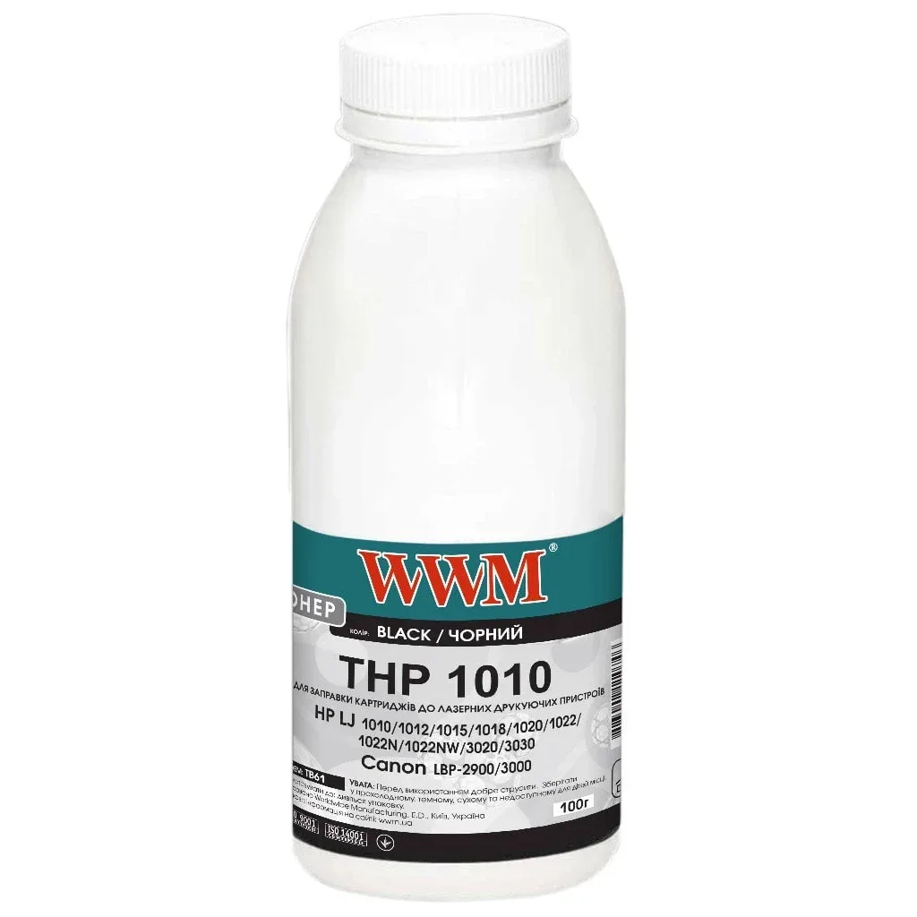 Тонер HP LJ1010/1012/1015/1020/1022 WWM (TB61)