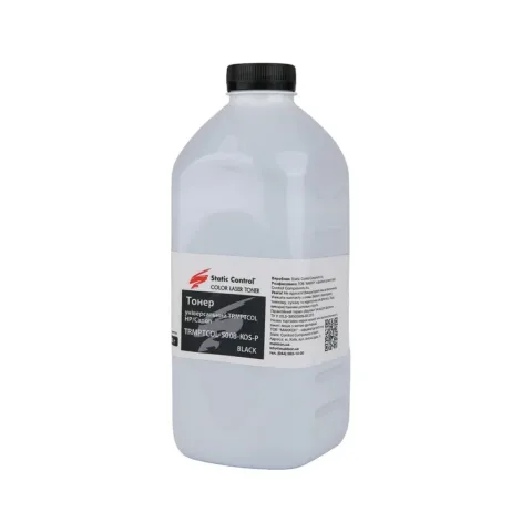 Тонер HP/Canon TRMPTCOL Universal 0.5кг Black Static Control (TRMPTCOL-500B-KOS-P)