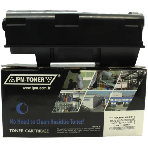 Тонер-картридж IPM Kyocera TK-350, 465г/туба, 20к, chip (TKKM100C)