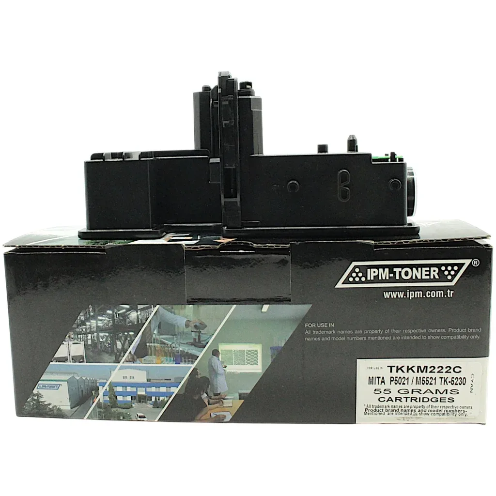 Тонер-картридж IPM Kyocera TK-5230, Cyan, 70г/туба/chip (TKKM222C)