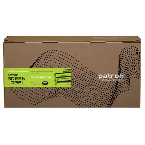 Тонер-картридж Patron Brother TN-2590 Green Label (PN-TN2590GL)