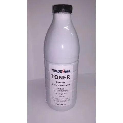 Тонер Konica Minolta Bizhub 223/283/363/423, TN-217/TN-414, 360г Tomoegawa (TG-K223-360)