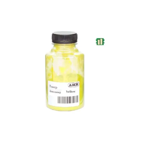 Тонер Kyocera Ecosys PA3500/MA3500, TK-5370 140г Yellow developer+chip АНК (50000578)