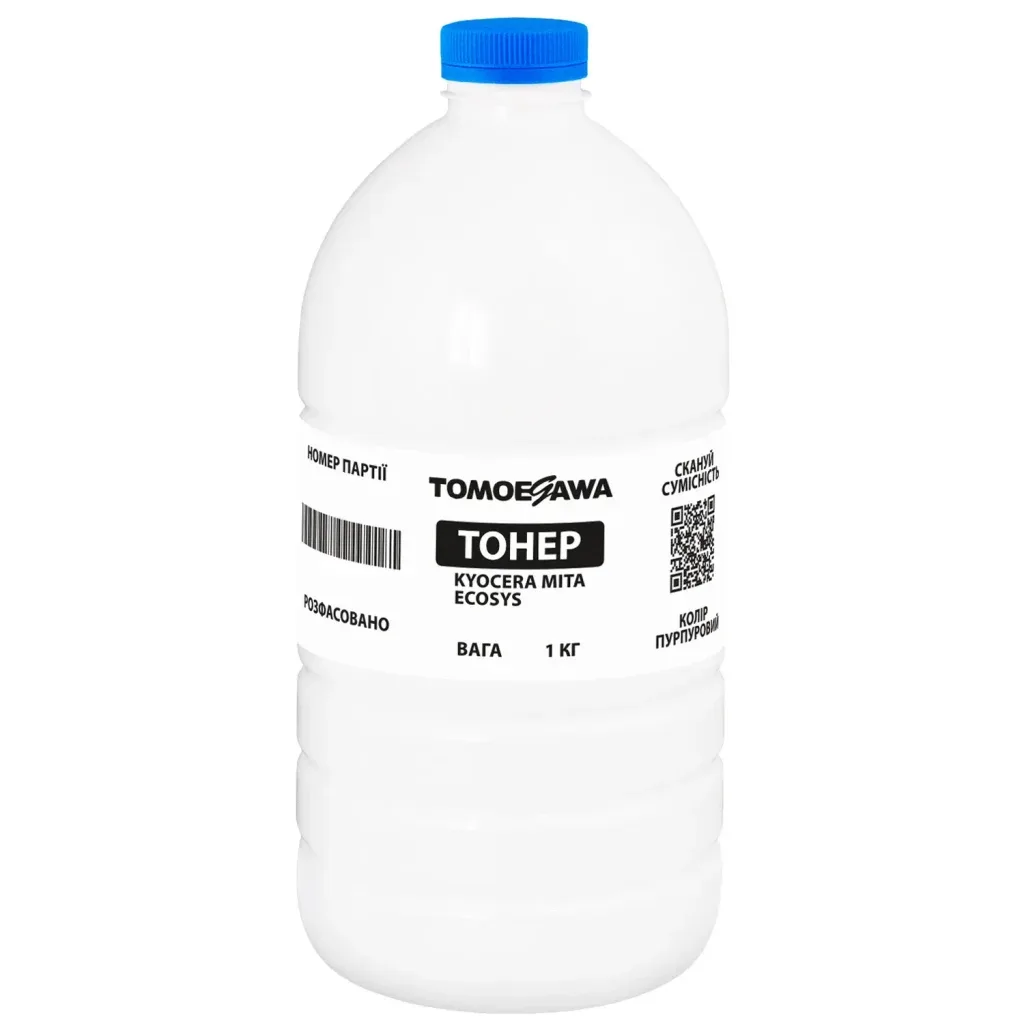 Тонер Kyocera Mita Ecosys PA4000cx, 1 кг, Cyan Tomoegawa (TSM-VF-04V2C-1)