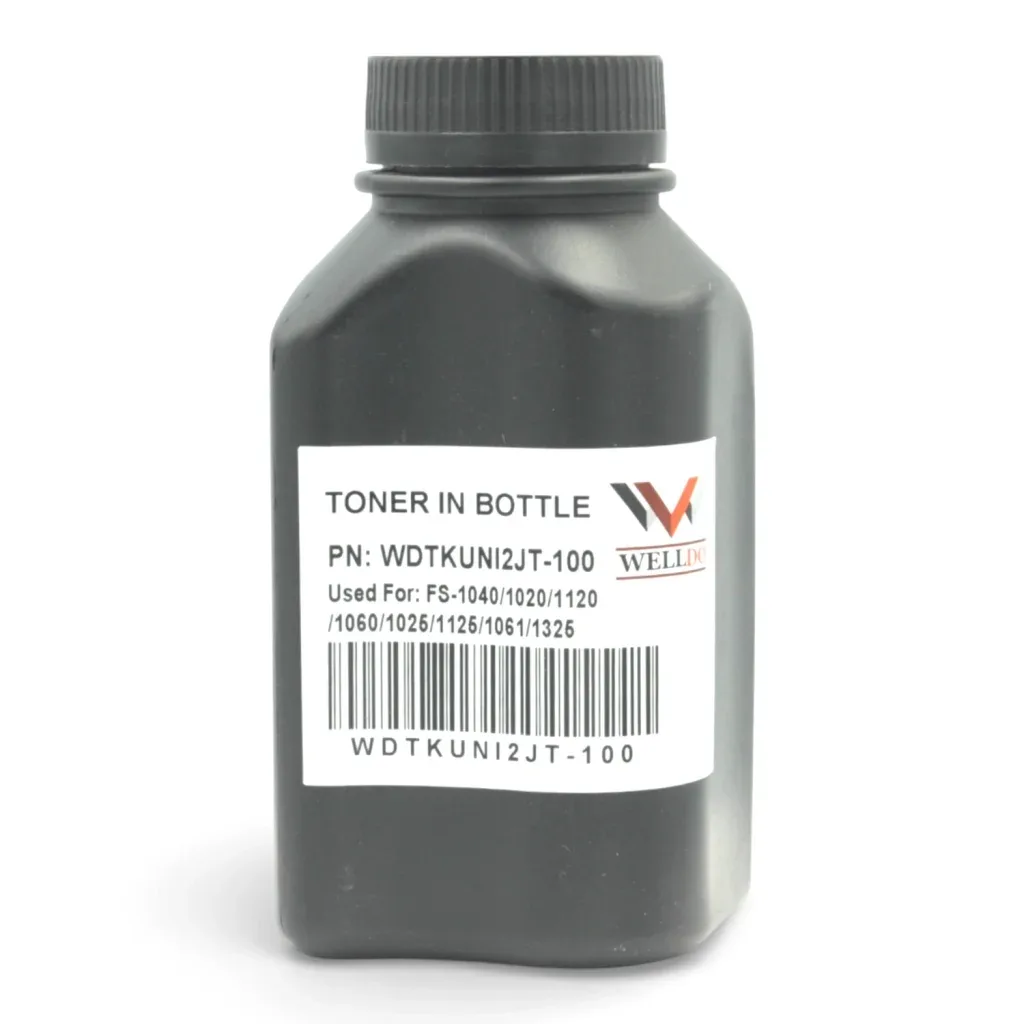 Тонер Kyocera TK-1110/1120, TOMOEGAWA, 100г Welldo (WDTKUNI2JT-100)
