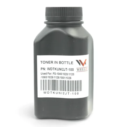 Тонер Kyocera TK-1110/1120, TOMOEGAWA, 100г Welldo (WDTKUNI2JT-100)