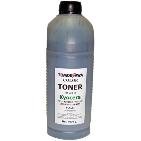 Тонер KYOCERA TK-5140/5195/5215/5305/8115 1кг Black Tomoegawa (TG-KM6030B-1)