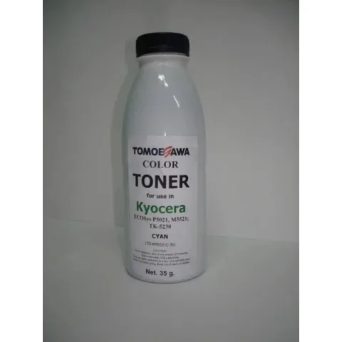 Тонер Kyocera TK-5230 (35г) Cyan Tomoegawa (TG-KM5521C-35)