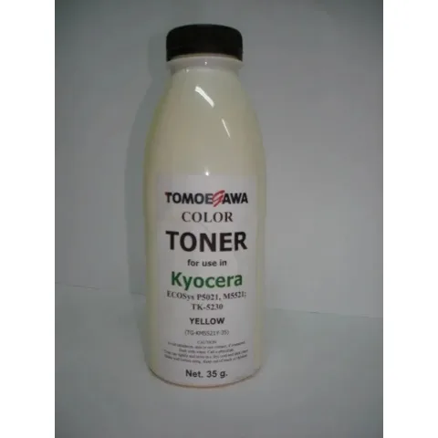 Тонер Kyocera TK-5230 (35г) Yellow Tomoegawa (TG-KM5521Y-35)