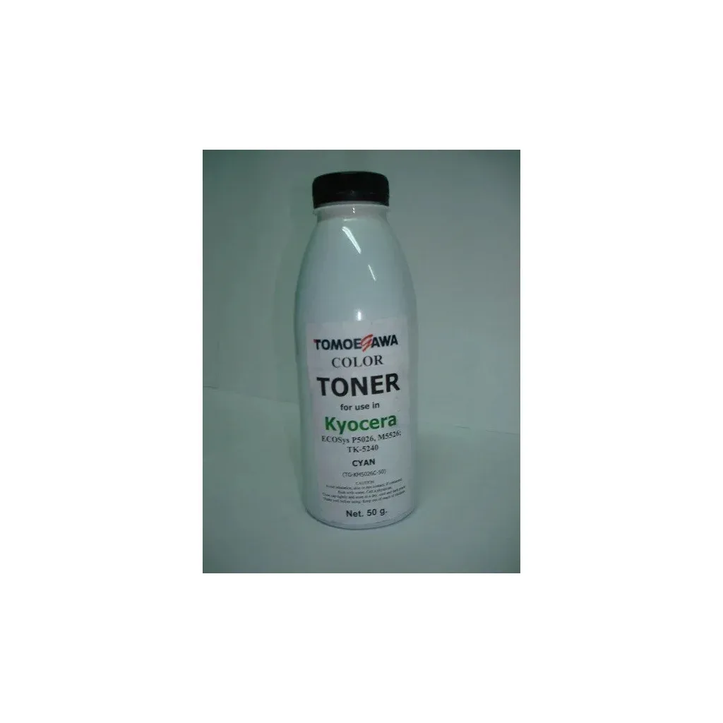Тонер KYOCERA TK-5240 (50г) Cyan Tomoegawa (TG-KM5026C-50)