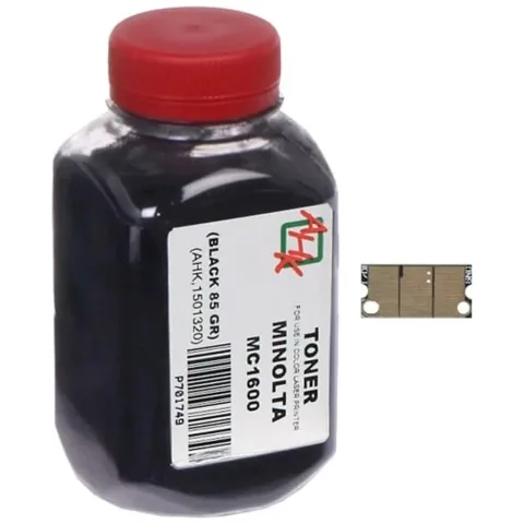 Тонер MINOLTA MC1600/1680 (+chip) Black AHK (1501322)