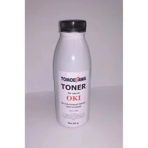 Тонер OKI B410/B430/B440/MB460/MB470/MB480, 90г Tomoegawa (TG-O-90)