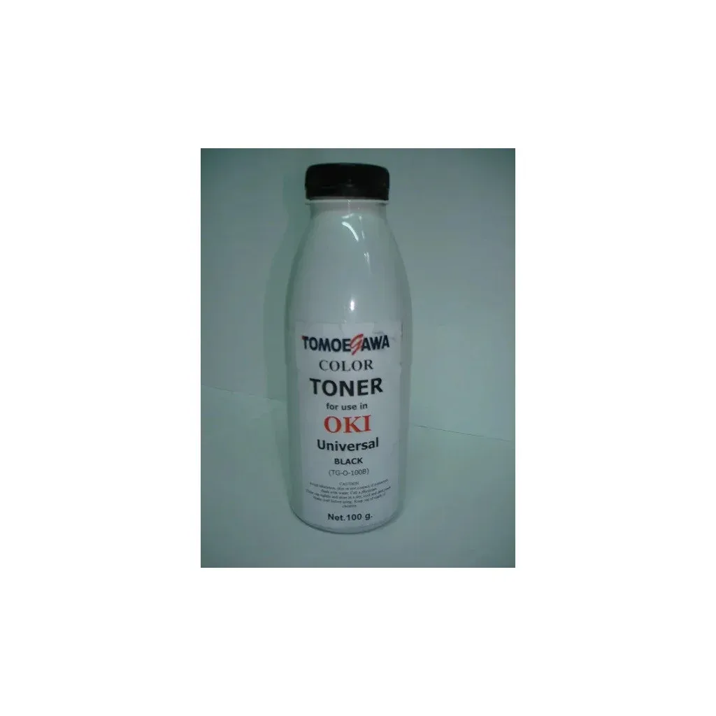 Тонер OKI UNIVERSAL, 100г Black Tomoegawa (TG-O-100B)