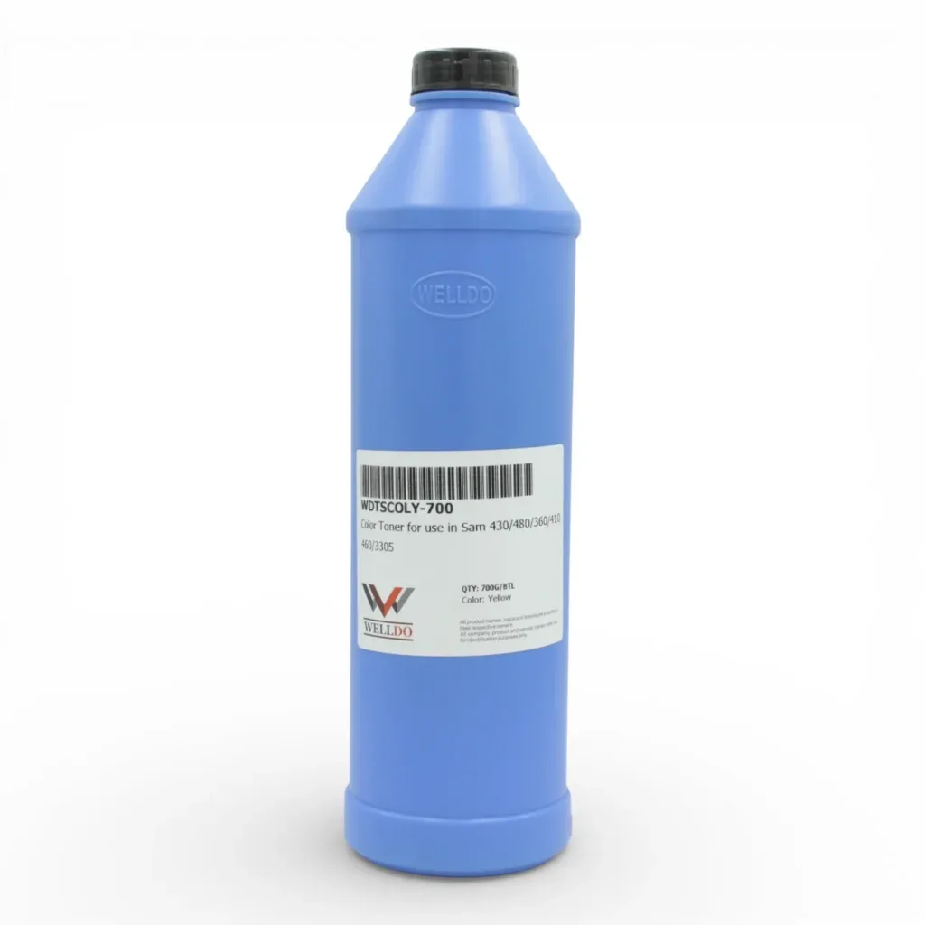 Тонер Samsung COLOR CLP-310/315/HPW2072A/117A/CLT-C404S/CLT-K409S, Yellow 700г Welldo (WDTSCOLY-700)